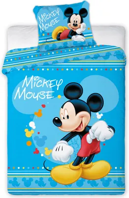 Produktbild von Disney Mickey Mouse Baby Kinder Bettwäsche 100 x 135 cm