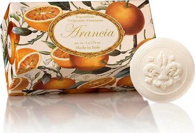 Produktbild von Saponificio Artigianale Fiorentino Orangen Seife 6x 50 g