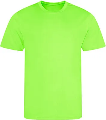 Produktbild von Just Cool JC201 | MenŽs Recycled Cool Herren T-Shirt - Farbe: Electric Green - Größe: M