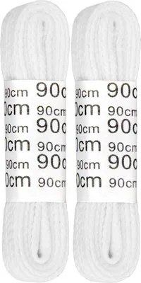 Produktbild von Schnürsenkel Sport "2 Paar" Schnürriemen - Weiß 90cm