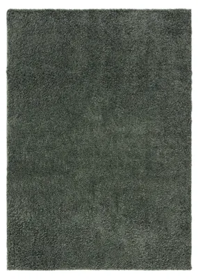 Image de Tapis à poils longs lavable Soho vert clair 15x15 cm motif salon rectangulaire antidérapant lavable tapis à poils longs benuta moelleux peluche shaggy doux
