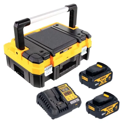 Zdjęcie produktu dla Akumulator DeWalt DCB 182 18 V 4,0 Ah / 4000 mAh XR Li-Ion - ze wskaźnikiem poziomu naładowania
