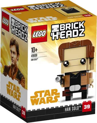 Obrázok produktu pre LEGO BrickHeadz Han Solo, Stavebnica, 10 rok / roky, 141 kusov, 130 g