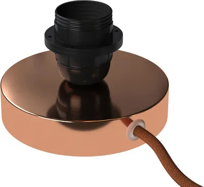 Immagine prodotto di Posaluce per paralume - Lampada da tavolo in metallo