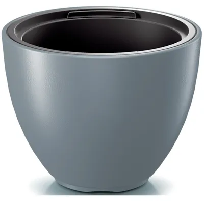 Produktbild von Prosperplast Blumentopf Sevilla - Kunststoff - hellgrau - D39 cm