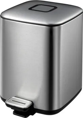 Produktbild von EKO Treteimer Regent 6 l edelstahl matt