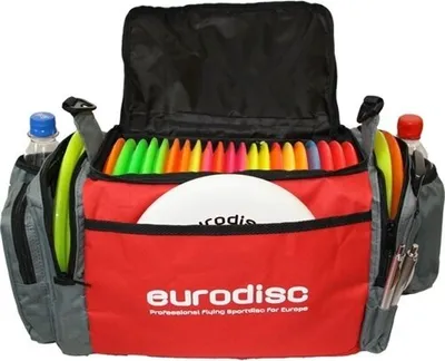 Obrázok produktu pre Discgolfová taška Eurodisc Discgolf bag large EDDGFB Rot 29,2 x 26,9 x 11,2 cm