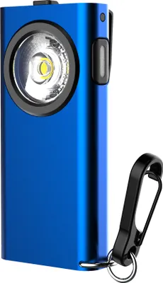Zdjęcie produktu dla Latarka B6697, 500 lm, ładowana przez USB-C, z magnesem, haczykiem i klipsem, światło białe, wymiary: 7,5 x 2,7 x 1,5 cm