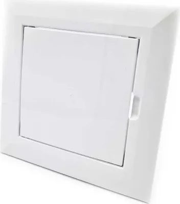 Produktbild von Revisionstür weiß 100x100 mm ABS