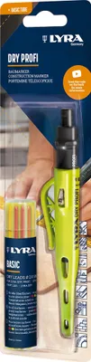 Image de Marqueur LYRA DRY PROFI + 12 recharges BASIC pour toutes les surfaces, en blister