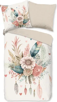 Immagine prodotto di Set di biancheria da letto Good Morning Videl Colore Ecru Dimensioni 135x200+80x80