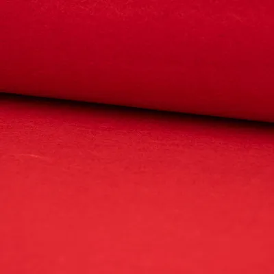 Produktbild von Kreativstoff Meterware Filz Stärke einfarbig rot 3mm 90cm