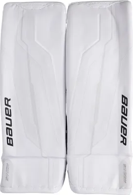 Produktbild von Bauer Supreme Shadow Goalie Schienen Senior, Größe:L, Farbe:weiss/navy