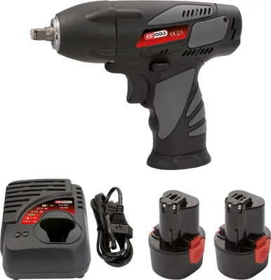 Produktbild von KS TOOLS 515.3516 3/8'' Akku-Schlag-Schrauber, 117Nm, 1.870 U/min, mit 2 Akkus und 1 Ladegerät