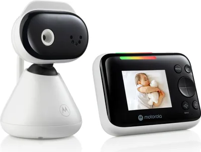 Productafbeelding van Motorola Nursery PIP1200 babyfoon met camera 2.8' ouderunit 2-weg communicatie kamertemperatuur infrarood nachtzicht 300 m bereik