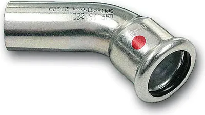 Produktbild von SANHA-Therm Bogen 45° 1M : 67 Anschluss Dimension: 67