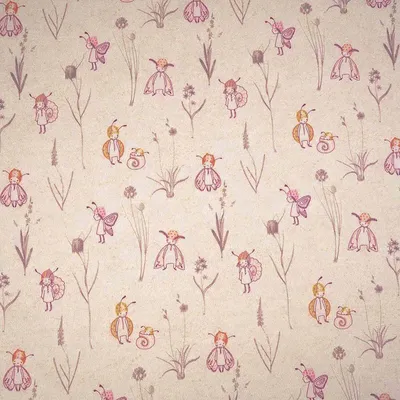 Produktbild von Bio Organic Jersey Baumwolle Kinderstoff Käferlinge ab 0,5x1,65m Jersey-Stoff