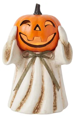 Produktbild von Clayre & Eef Halloween-Dekoration Geist Weiß Kunststoff