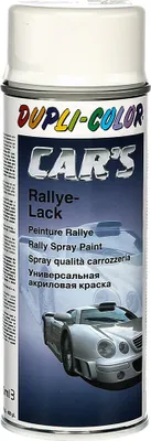 Zdjęcie produktu dla Dupli-Color FARBA DO LAKIEROWANIA SAMOCHODÓW CAR´S Rallye-Lack Bialy, polysk - 400ml