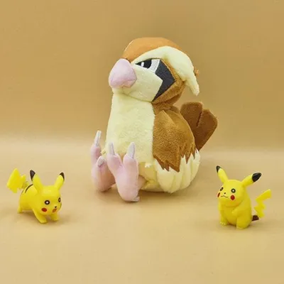 Produktbild von Pokemon Taubsi Kuscheltier - 16 cm Plüschtier Pidgey