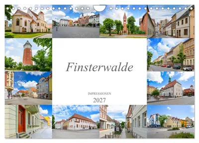 Produktbild von Finsterwalde Impressionen (Wandkalender 2027 DIN A4 quer), CALVENDO Monatskalender