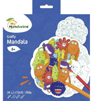 Produktbild von Graffy Mandala, Monster