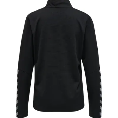 Produktbild von Hummel Authentic Sweatshirt Damen schwarz weiß Gr XS