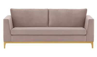 Produktbild von SLF24 - Dreisitzer-Sofa Gosena Wood - helllila - Velluto 14