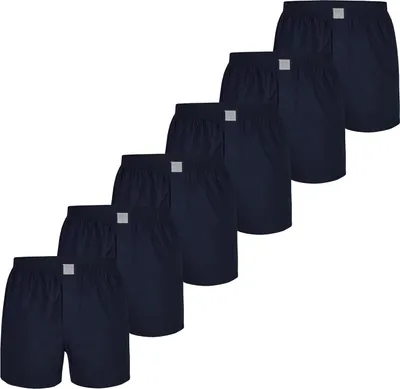 Produktbild von MG-1 Herren Boxer 6-Pack Classics - Uni Navy - Größe S