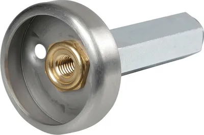 Image de Adaptateur LPG Lampa, adaptateur de gaz, adaptateur de réservoir, Dish, M12 - 106 mm, acier inoxydable