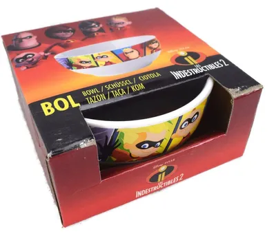 Produktbild von Die Unglaublichen Schüssel Schale bunt im Geschenkkarton