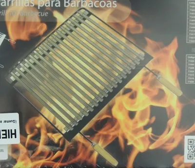 Image de ImEx EL Zorro 71617 Grille de barbecue en acier inoxydable 68 x 41 cm