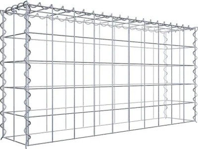 Produktbild von Anbaugabione Typ 3 100 cm x 50 cm x 20 cm (L x H x T), Maschenweite 10 cm x 10 cm, Spirale