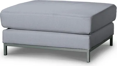 Produktbild von Dekoria Bezug für Kramfors Hocker, steingrau, Husse, Kramfors Hocker