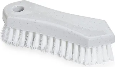 Zdjęcie produktu dla Allzweckbürste, granit, Besteckung PP 18 cm / PP-weiß / hart
