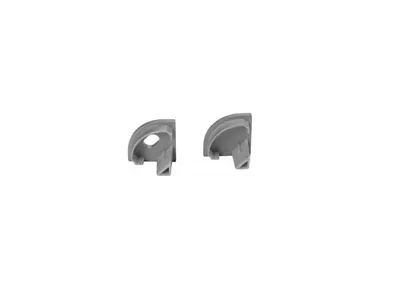 Image de EUROLITE Embouts pour profilés d'angle argentés