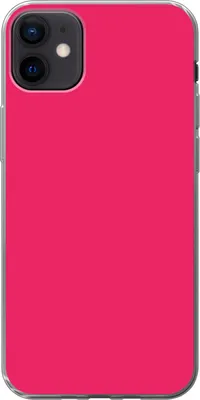 Produktbild von MuchoWow® Handyhülle Schutzhülle Hülle für Telefoonhoesje iPhone 12 mini Karmin - Farben - Palette - Rosa Silikon Softcase Handy Hülle - Bild