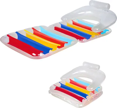 Produktbild von Sessel aufblasbar Pool-Sessel Luftsessel mit Flicken Luftmatratze Sitzsack 120KG