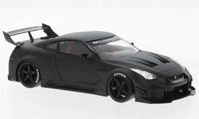 Produktbild von IXO IXOMOC314 - 1/43 - Nissan 35GT-RR LB-Silhouette WORKS GT schwarz, 2019 - Neu