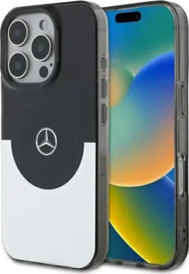 Immagine prodotto di Mercedes Mehmp16X23Hbigk Iphone 16 Pro Max 6.9 Czarny Srebrny/Nero Argento Custodia rigida a doppio strato Bicolore Magsafe
