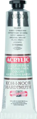 Produktbild von KOH-I-NOOR 16272400000 Acrylfarbe 800 Silver 40 ml 1 stk