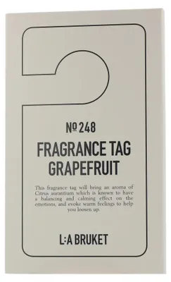 Image de L:A BRUKET Home Fragrance 248 Fragrance Tag Grapefruit