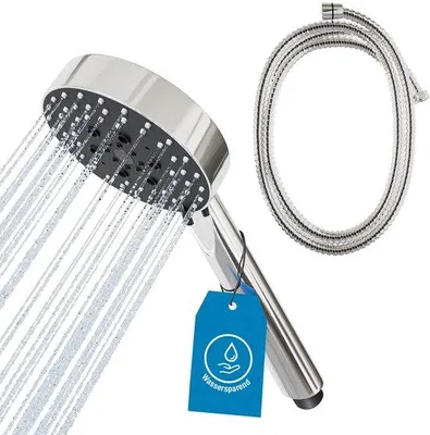 Produktbild von Wassersparende Runddusche 105mm Chrom