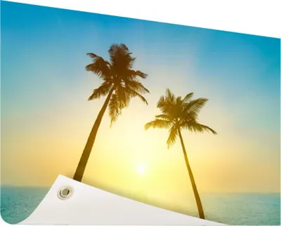 Produktbild von Gartenposter - 60x40 cm - Ein tropisches Paradies  - Modernes Wandbilder