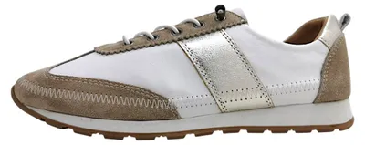 Image de Cosmos Comfort : chaussures de sport pour femmes, chaussures basses, pantoufles, chaussures de sport à lacets, couleur blanche, style décontracté