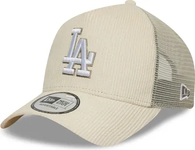 Produktbild von New Era MLB Cord Trucker Cap Los Angeles Dodgers beige