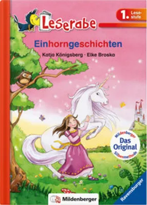 Produktbild von Leserabe 34, Lesestufe 1 - Einhorngeschichten