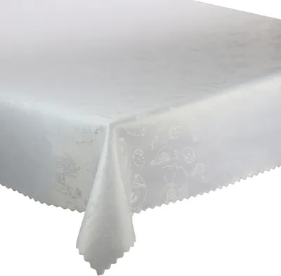Produktbild von Fleckenresistente Tischtücher Ostern 3348 Huhn Osterei Weiß 160x260 cm