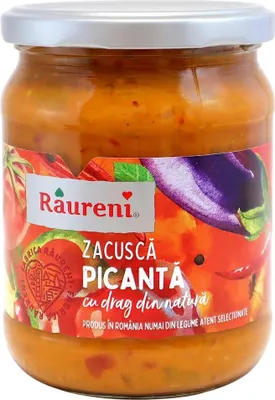 Produktbild von Raureni Zacusca picanta Pikanter Gemüseaufstrich 500g