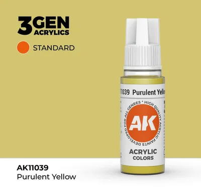 Produktbild von AK Interactive 3GEN Purulent Yellow 17ml